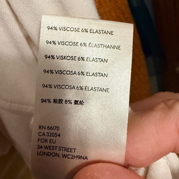 We The Free Free People Button Front Oversized Shirt Off White L - Picture 5 of 5